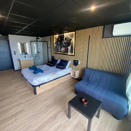 アパート Cap D Village Naturiste Heliopolis Ab Vue Avec Terrasse Clim Et Parking